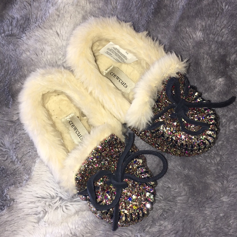ADORABLE! J.Crew CREWCUTS Toddler/Youth Slippers